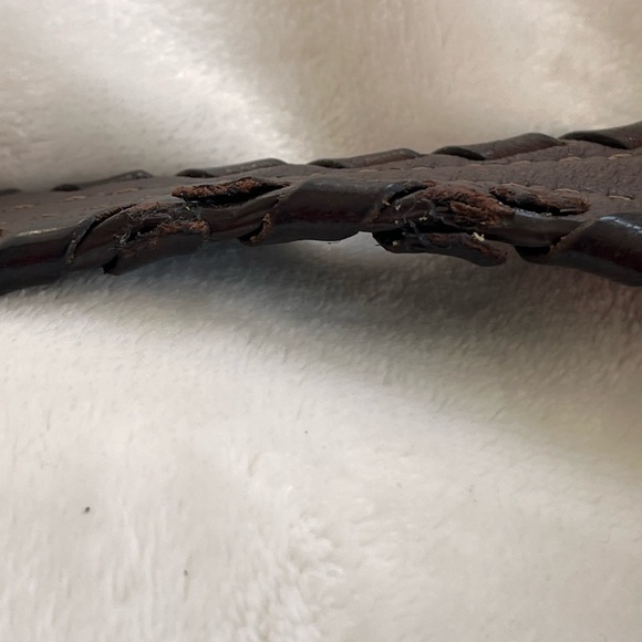 Vintage Coach Limited Edition Brown Ergo Belted Hobo Bag with Braided Leather - Picture 12 of 14